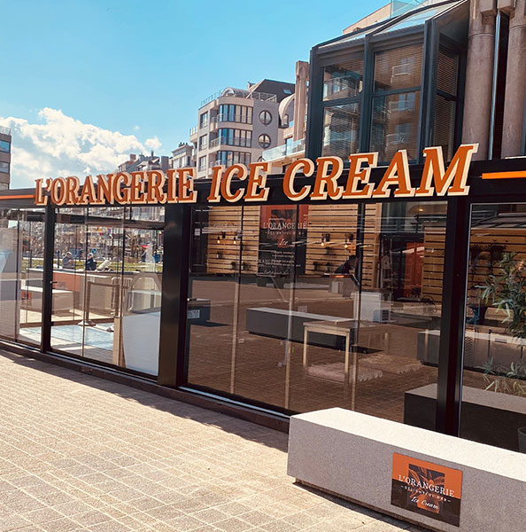 L'Orangerie Ice Cream, stand de glaces